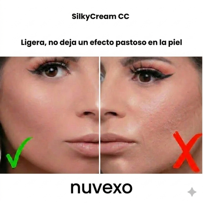 Silky Cream CC: Belleza Natural y Precisión en Cada Aplicación.