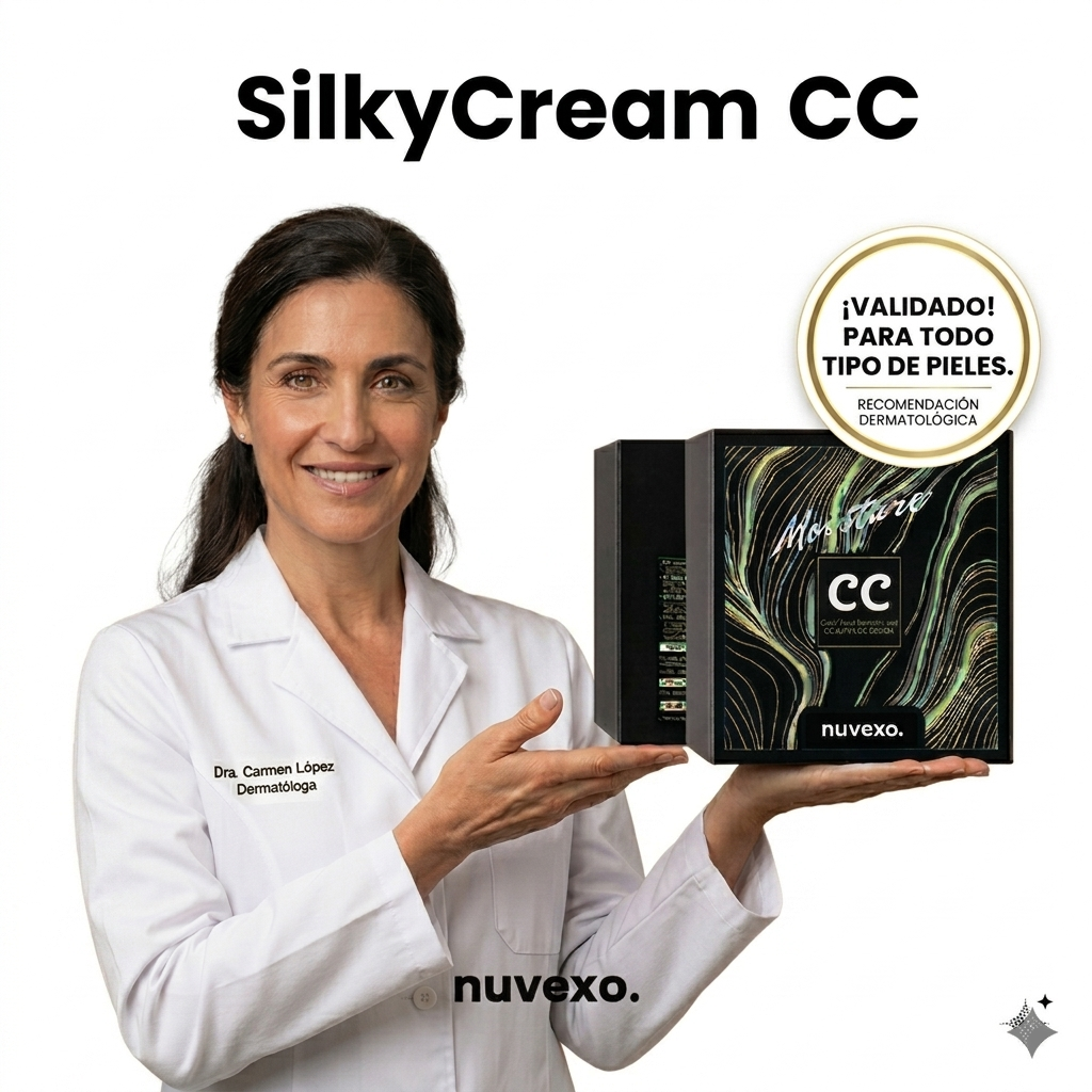 Silky Cream CC: Belleza Natural y Precisión en Cada Aplicación.