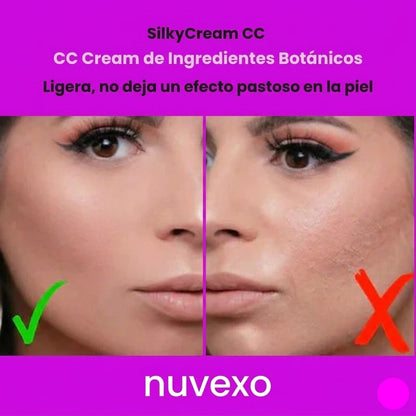 Silky Cream CC: Belleza Natural y Precisión en Cada Aplicación.